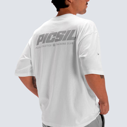 Lifestyle oversize Picsil SS26 white