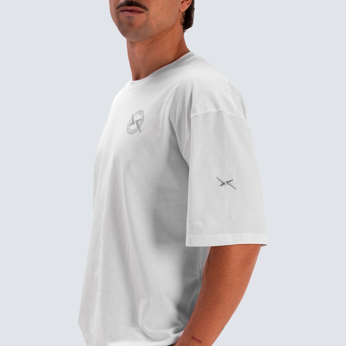Lifestyle oversize Picsil SS26 white