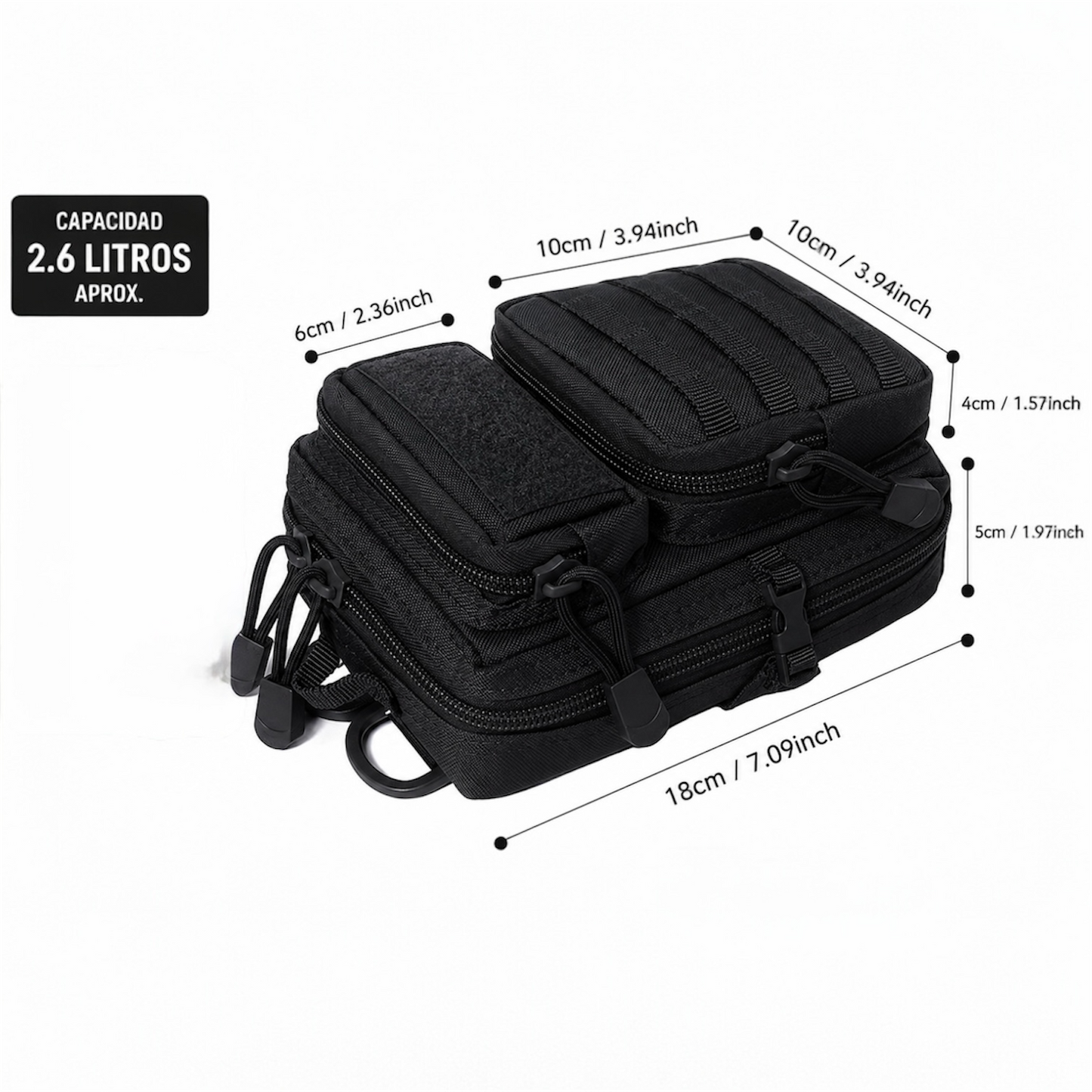 Bolso molle estuche