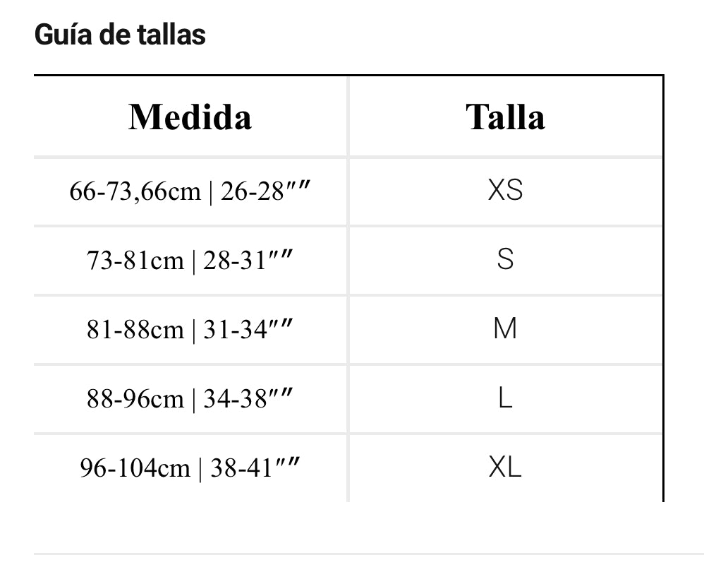 Cinturón lastrado Picsil