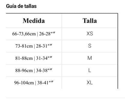 Cinturón lastrado Picsil
