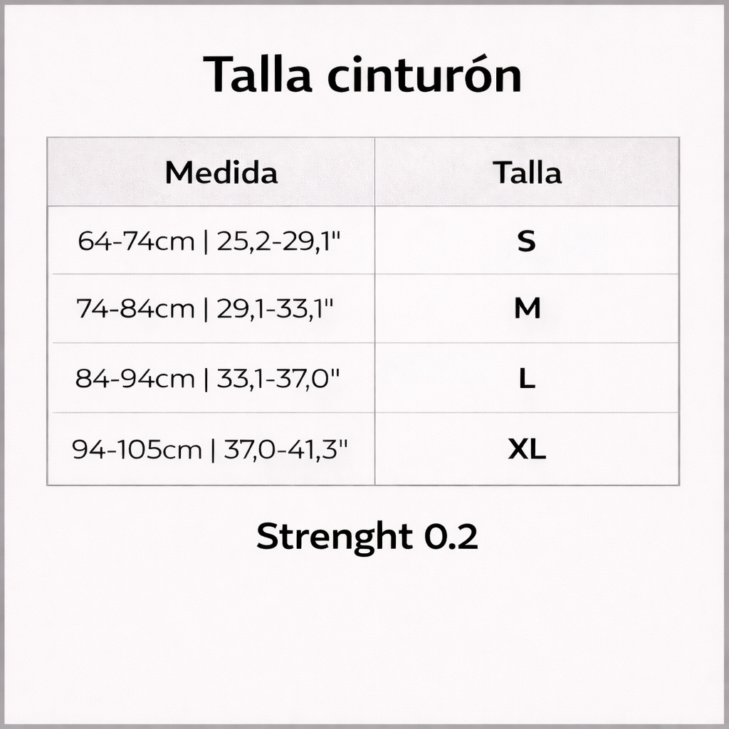 Cinturón Picsil Strength 0.2 sandstone