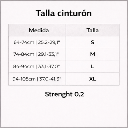 Cinturón Picsil Strength 0.2 sandstone