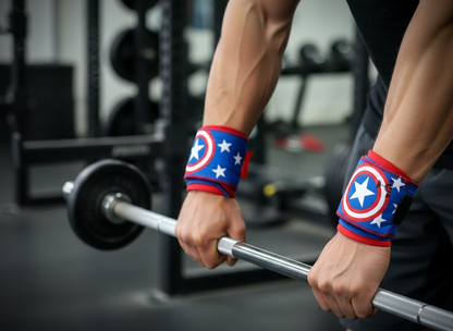 Muñequeras Capitán América