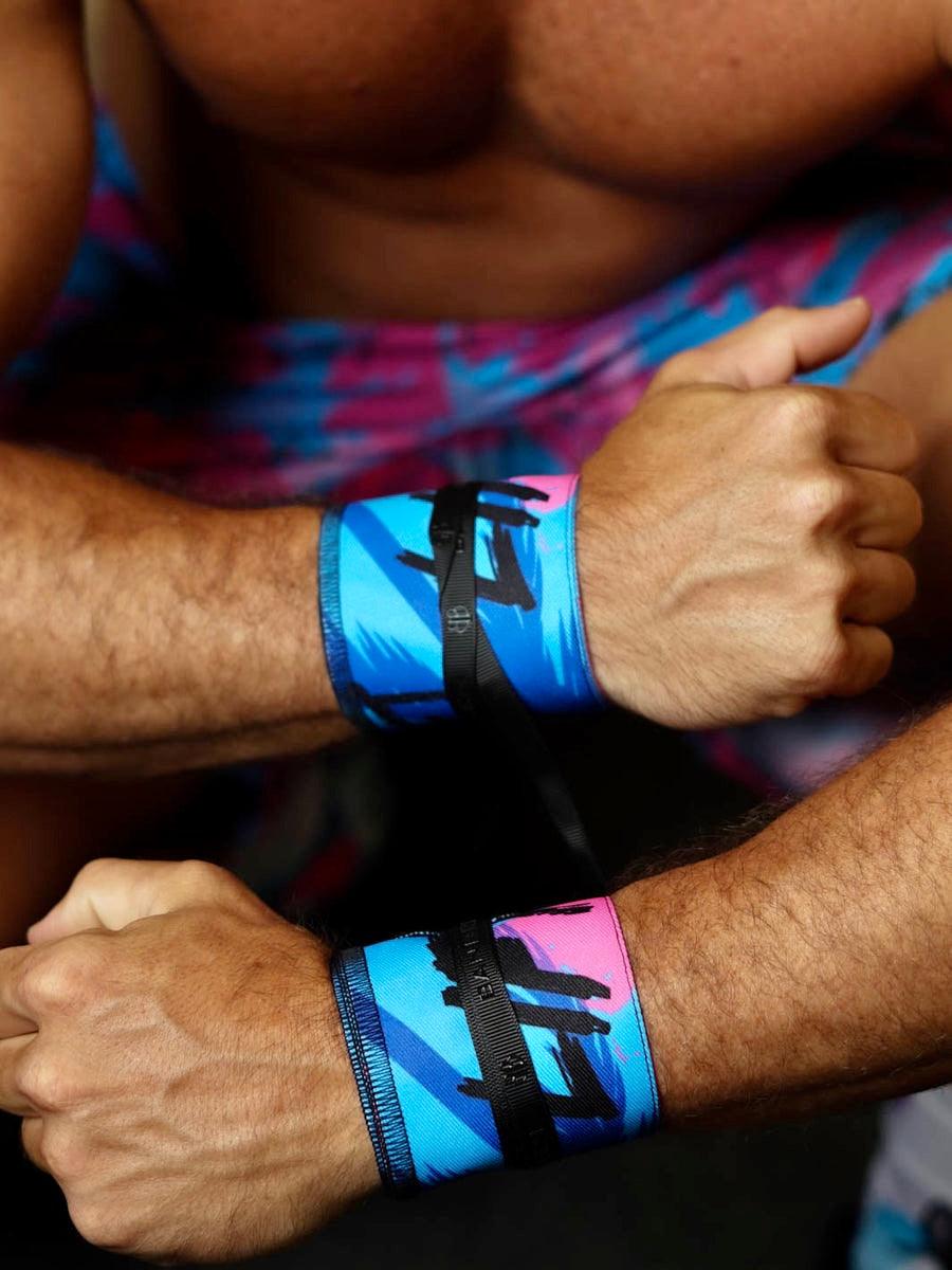 Muñequeras Purple Lift - Unbroken Fitness Shop